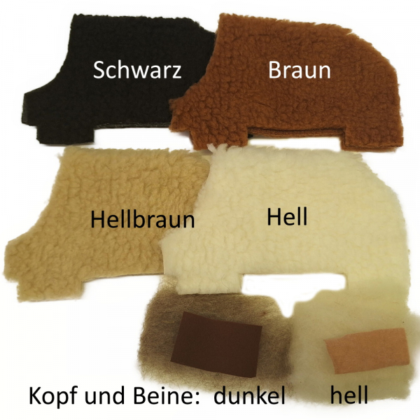 Schafe für Erzählfigur 50cm - handgenäht und stabil